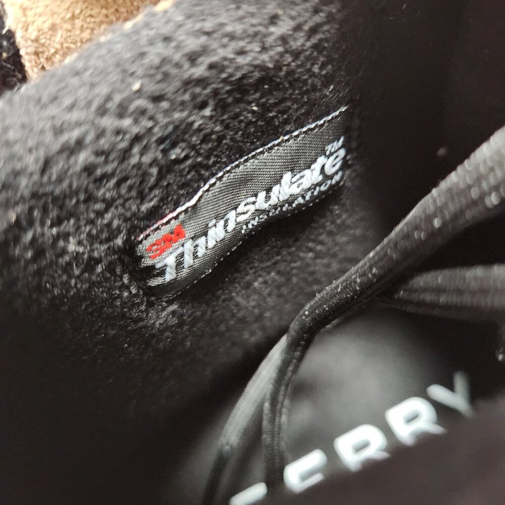 Sperry Mens Ice Breaker Boots Tan/Blk Size 8.5 US Waterproof All-Weather - Picture 11 of 16